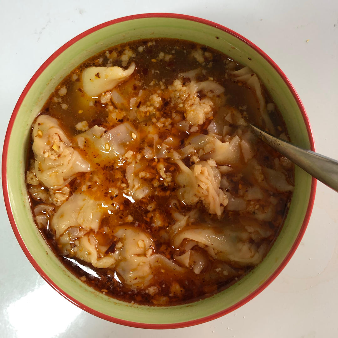 肉不柴的馄饨馅