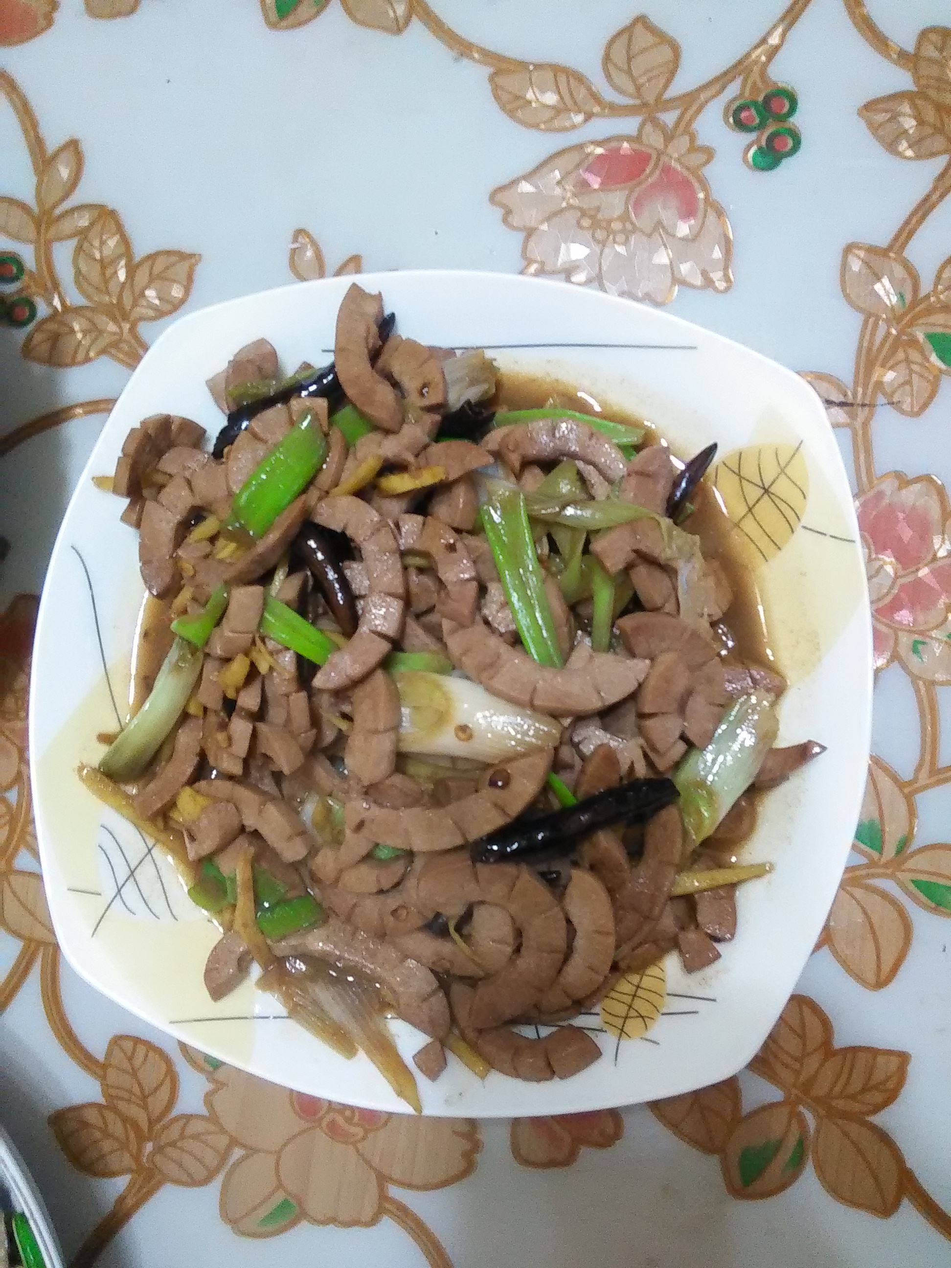 爆炒腰花