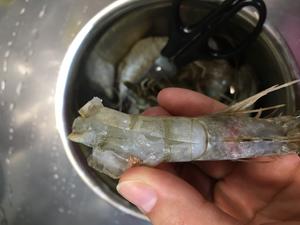 盐烤厄瓜多尔白虾的做法 步骤1