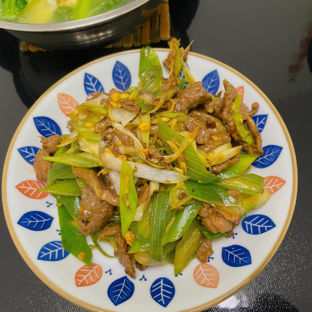 老北京葱爆（炮）羊肉