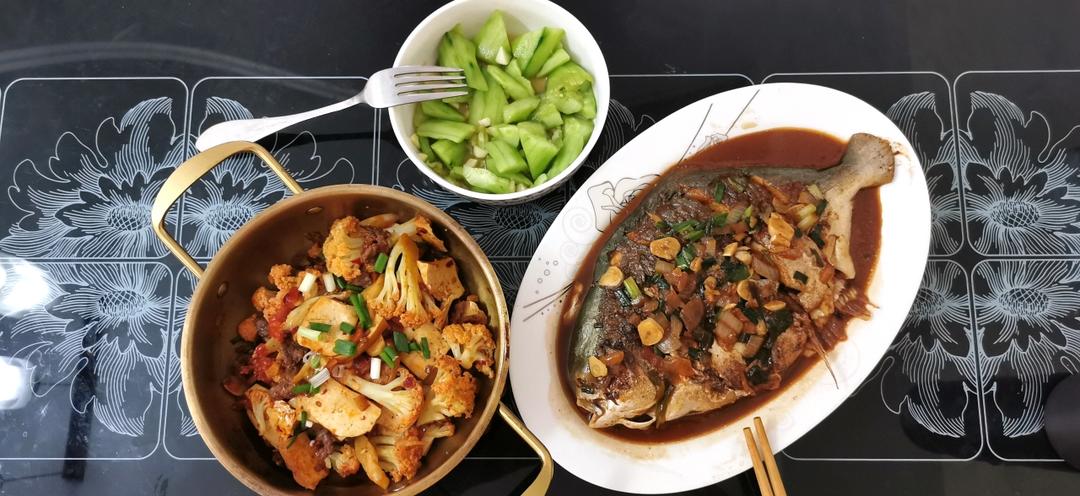 【家常菜】上海红烧鲳鱼