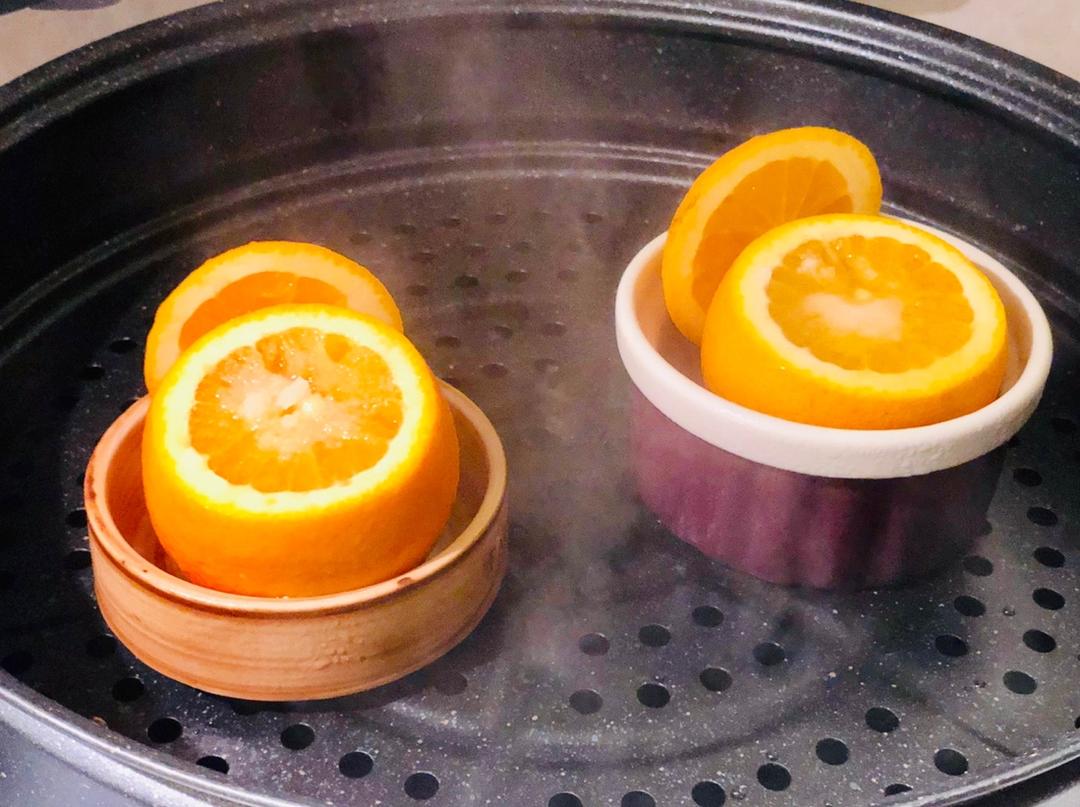 盐蒸橙『缓解感冒咳嗽』