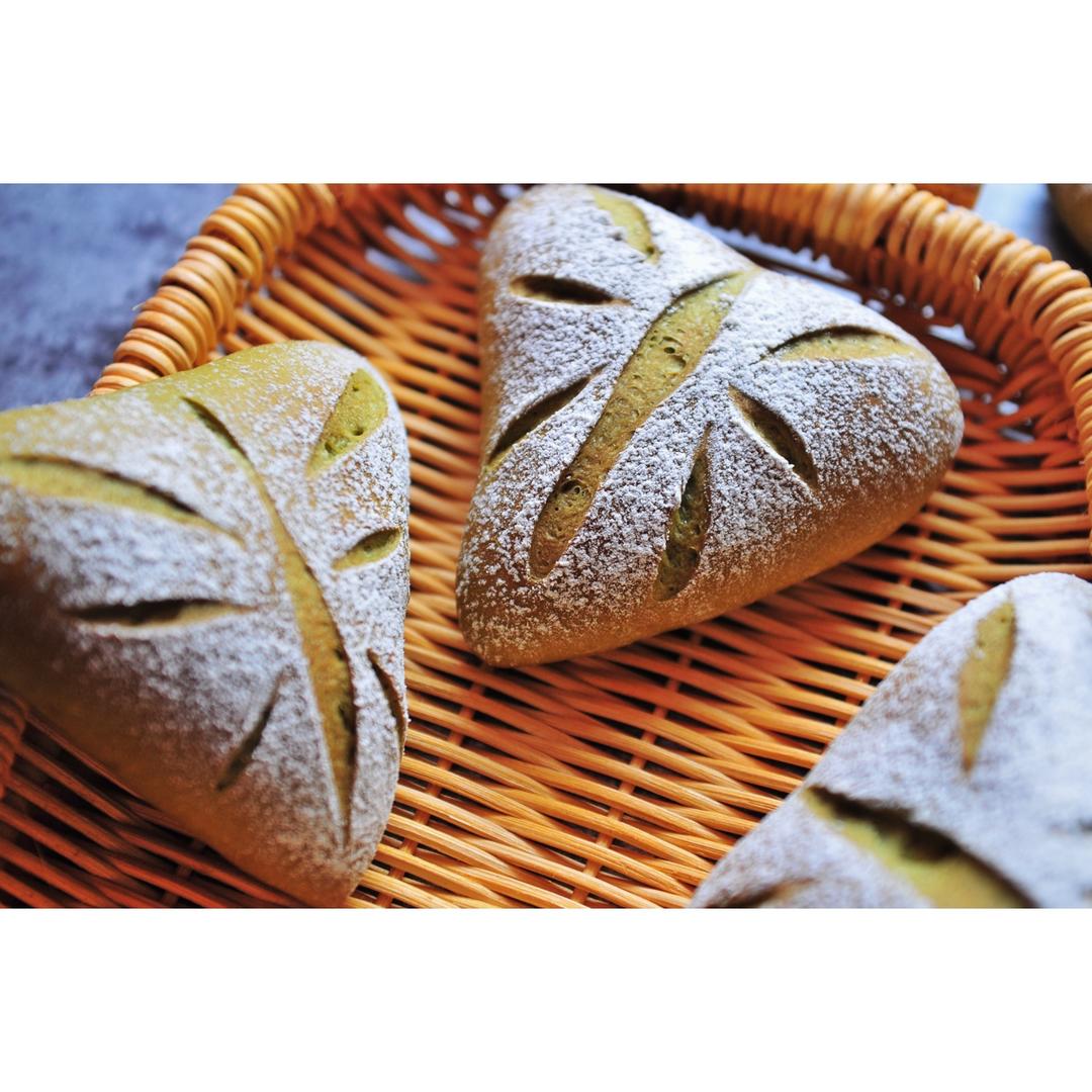 抹茶蜜豆乳酪软欧