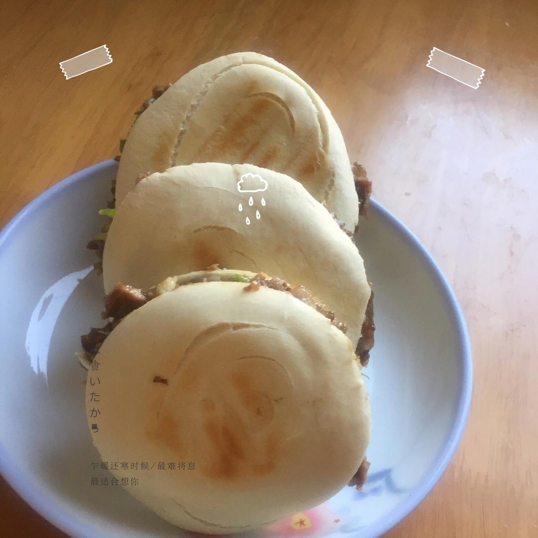 肉夹馍(白吉馍的制作)