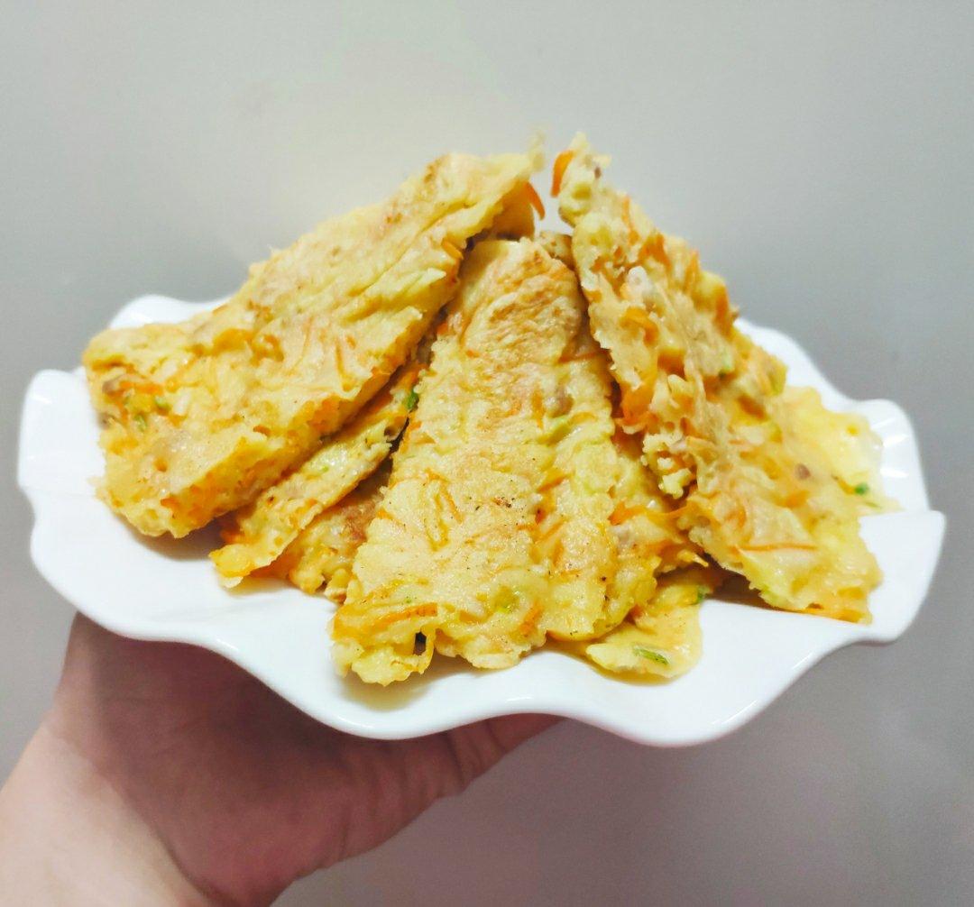 胡萝卜鸡蛋饼