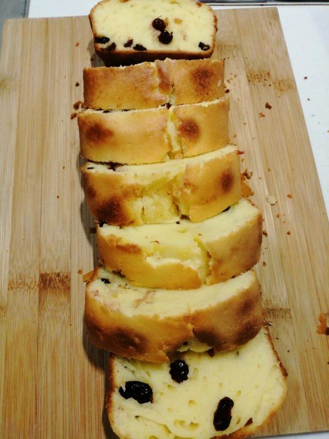 樱桃蓝莓磅蛋糕（大豆油版）