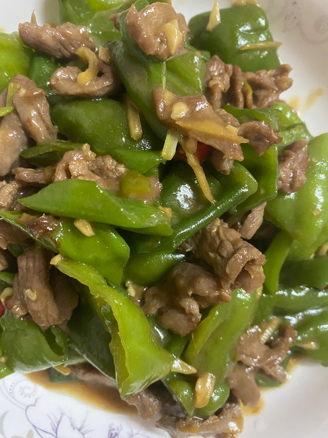 青椒炒牛肉