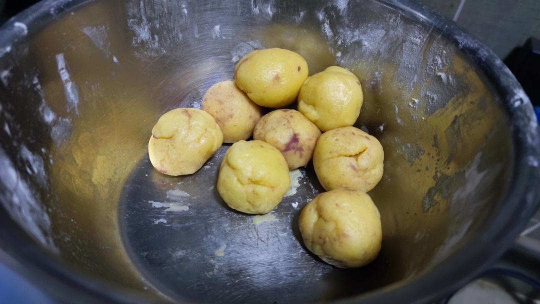 【爆浆紫薯仙豆糕】