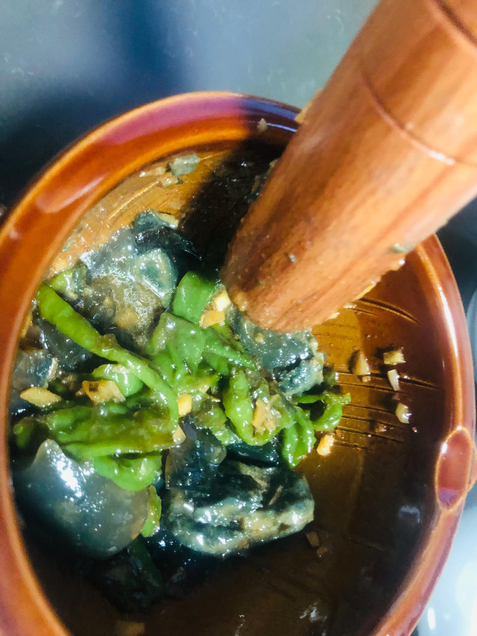 青椒皮蛋