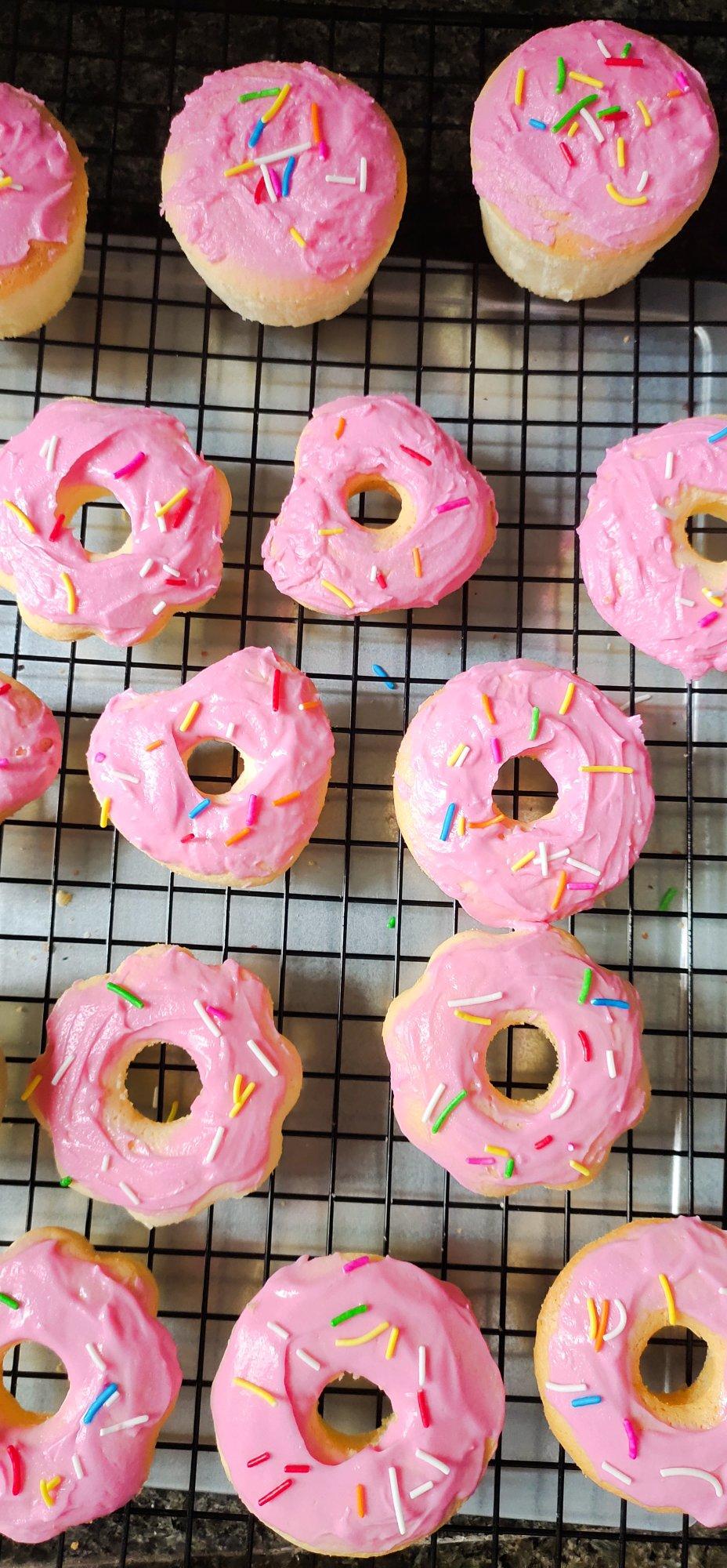 甜甜圈（无泡打粉）烤箱版