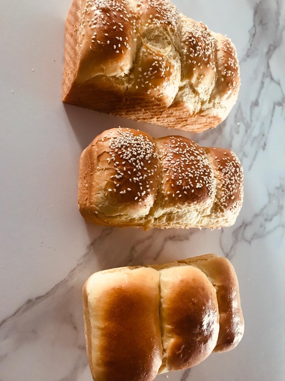 纯奶手撕吐司的做法 步骤1