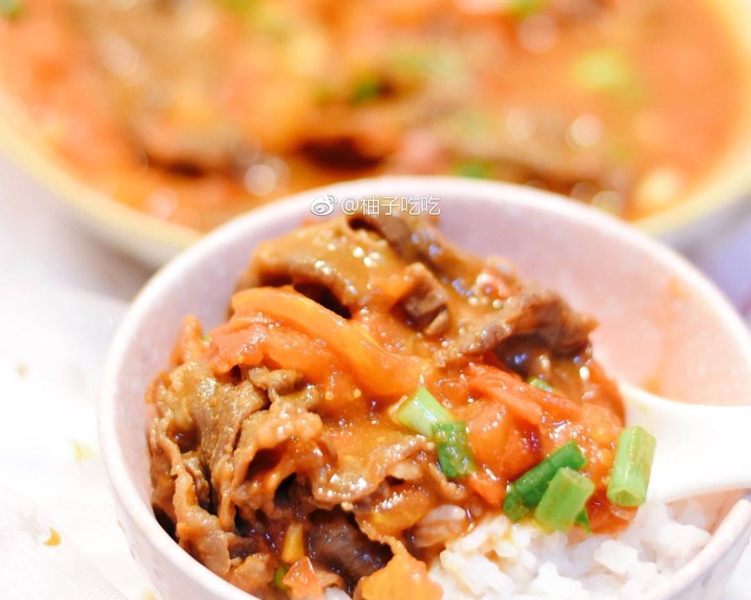 【懒人版】番茄肥牛饭的做法