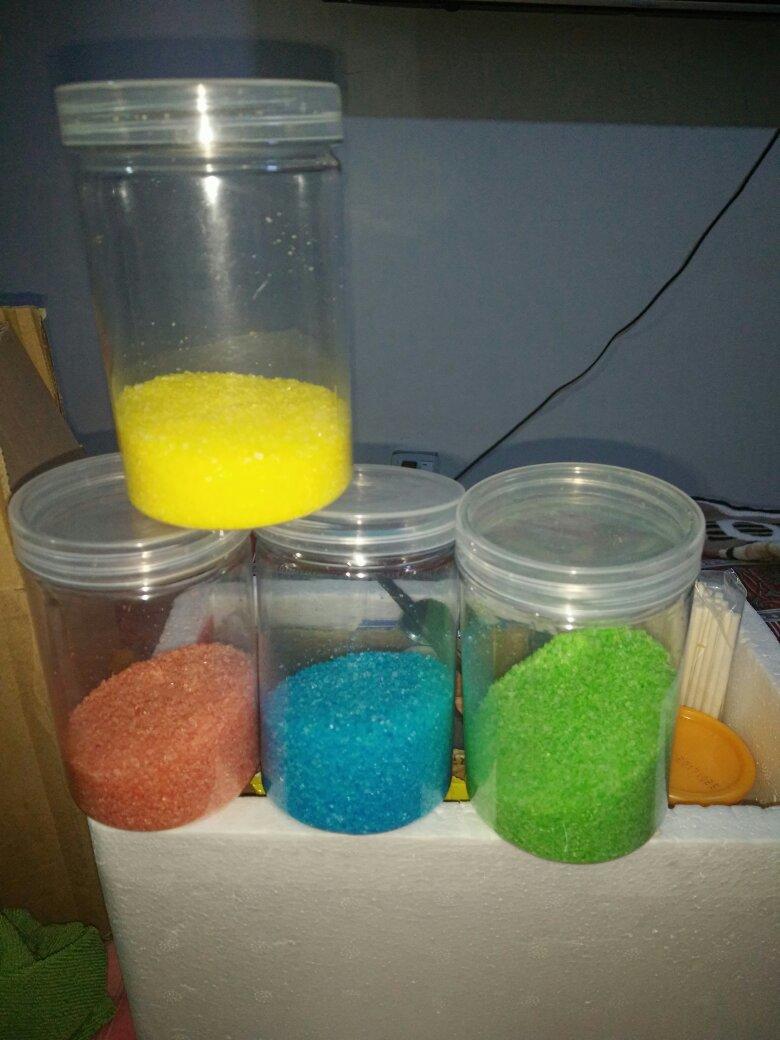 装饰彩糖的制作方法