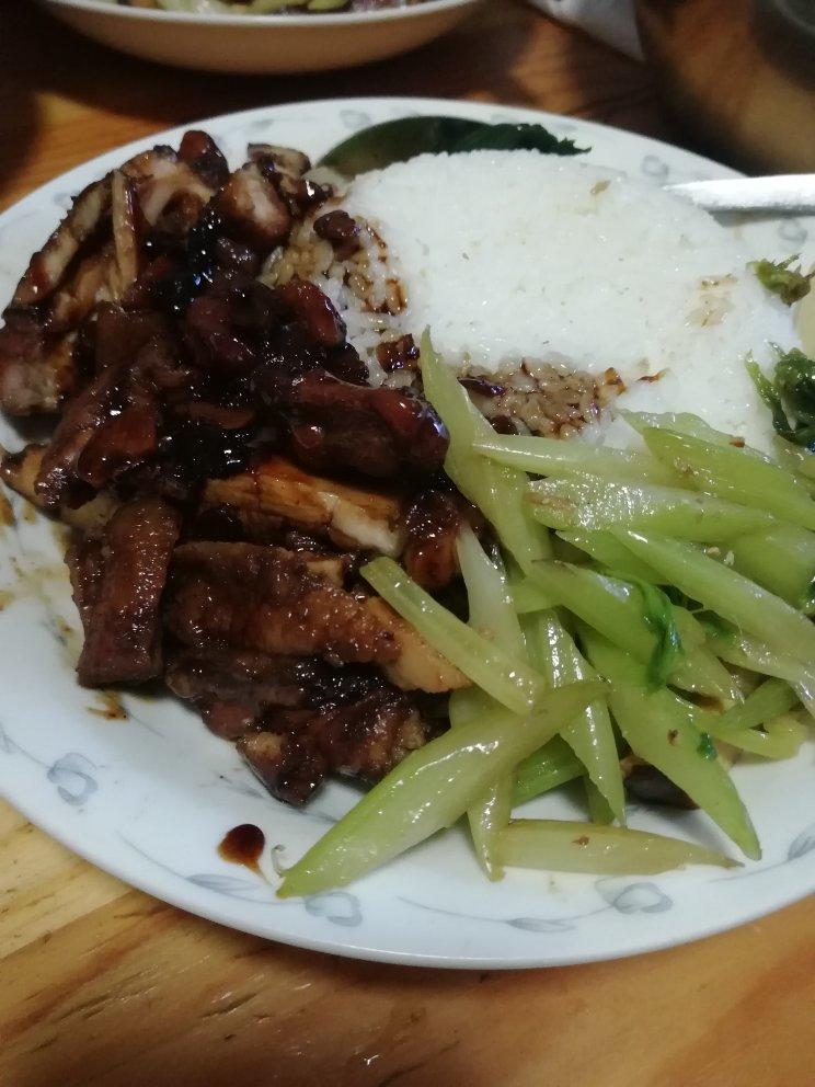 日式照烧鸡排饭