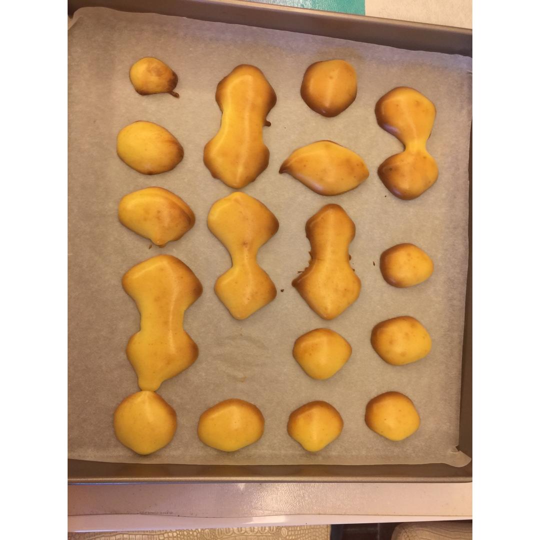 宝宝奶香蛋黄小溶豆