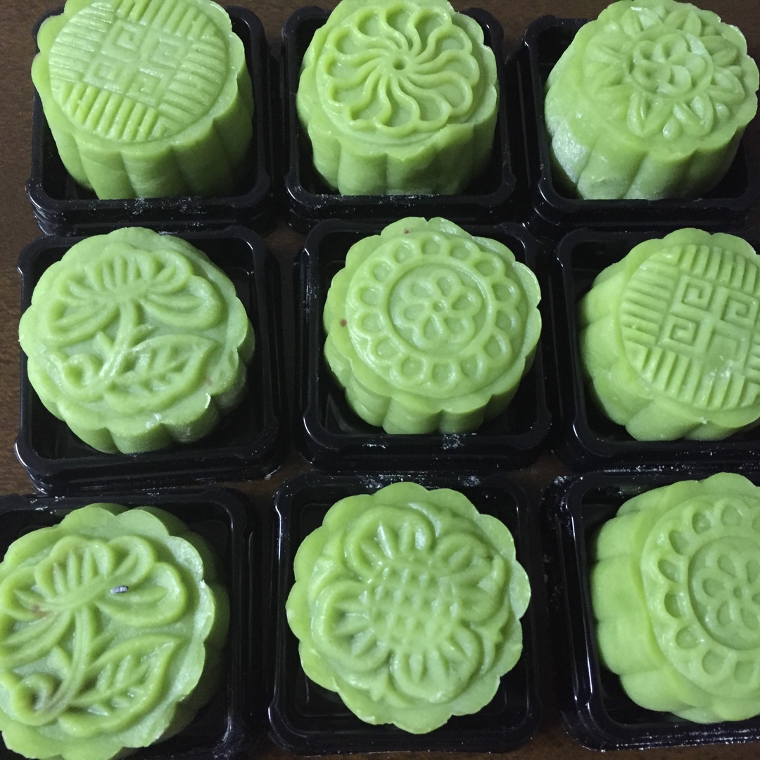 冰皮豆沙月饼