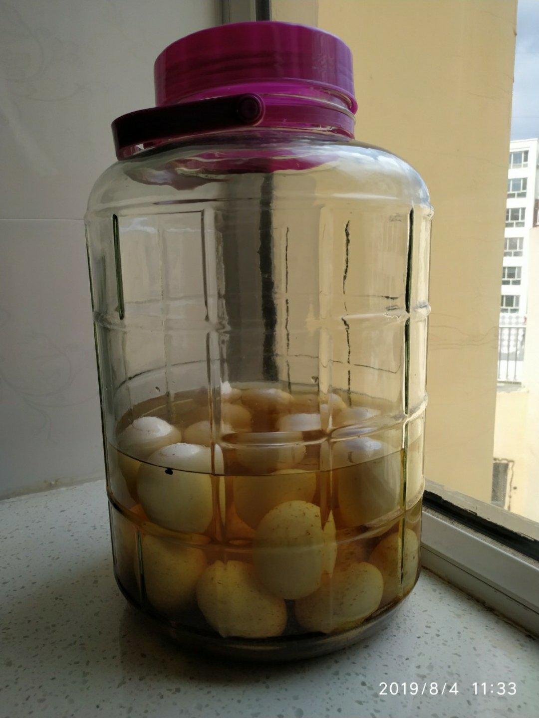 自制起砂流油咸鸡蛋