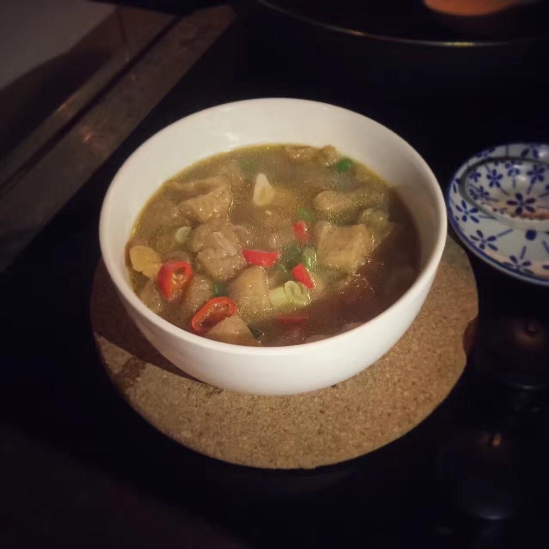 酸辣肉皮汤（超级开胃）