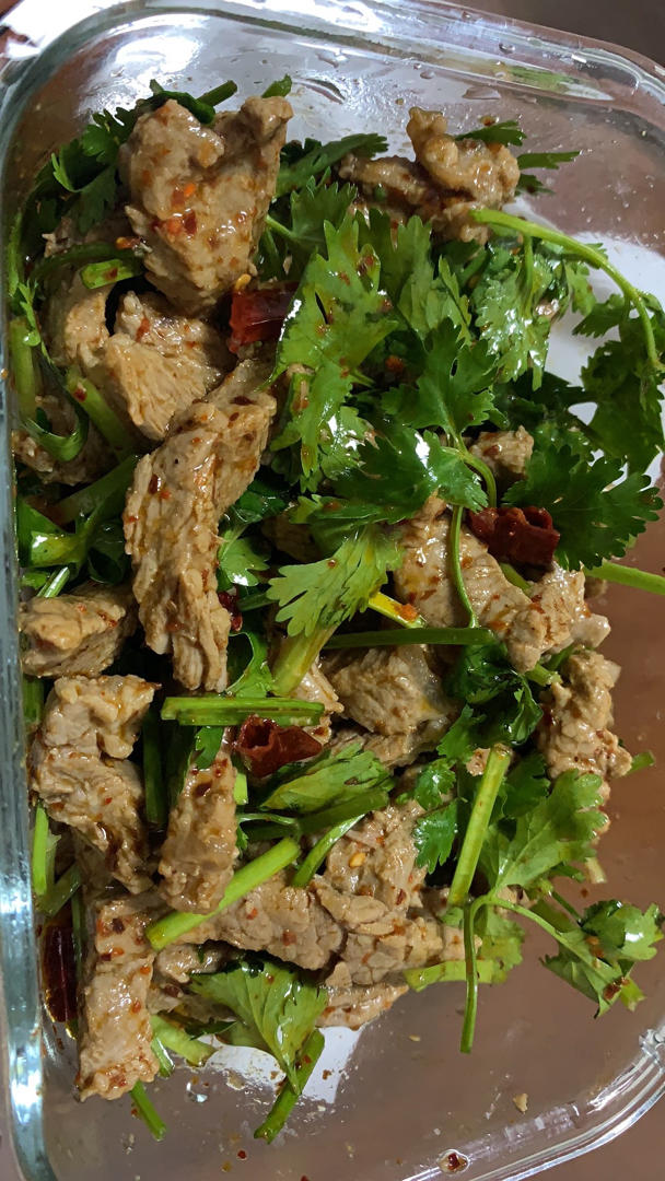 减脂必备的凉拌牛肉
