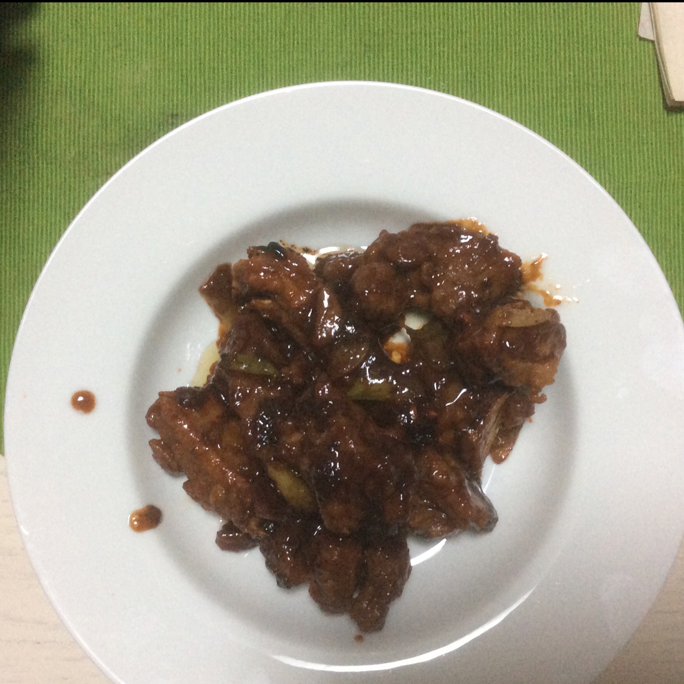 腐乳烧排骨