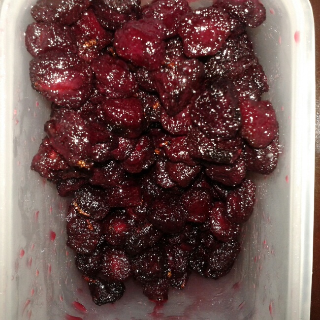 原汁原味的杨梅干