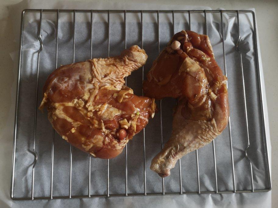 嫩出天际的烤鸡腿