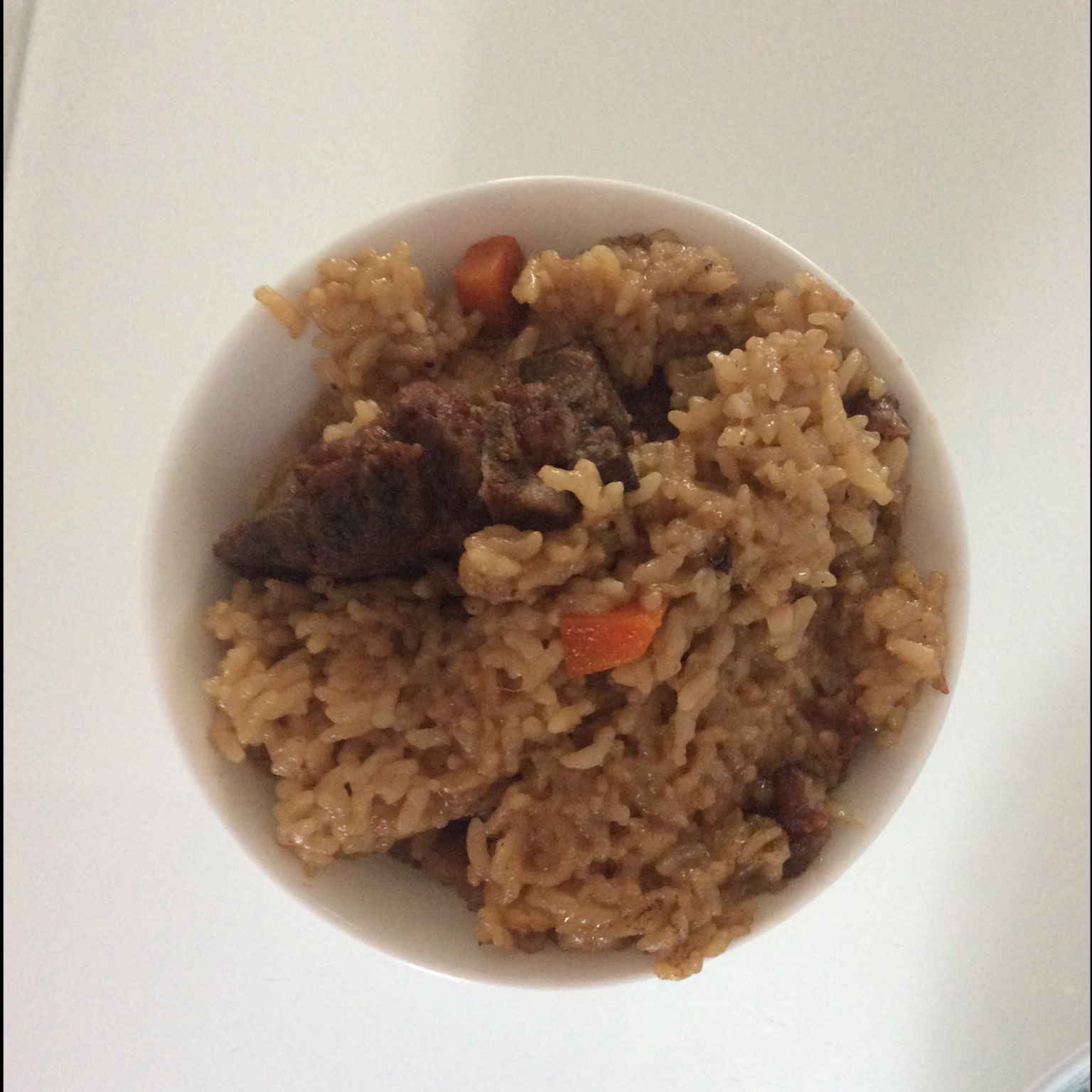 喷香排骨焖饭（爆好吃）