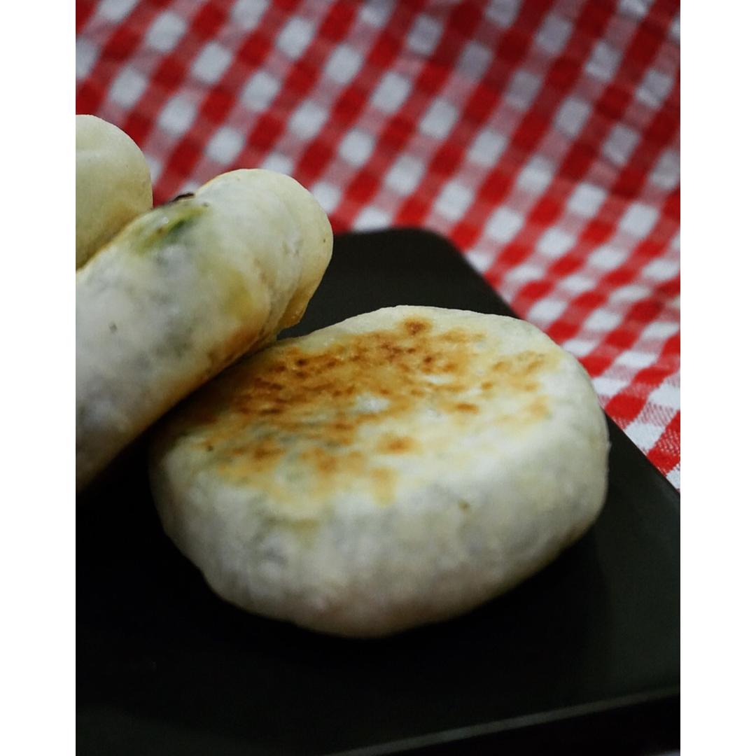 薄皮韭菜饼
