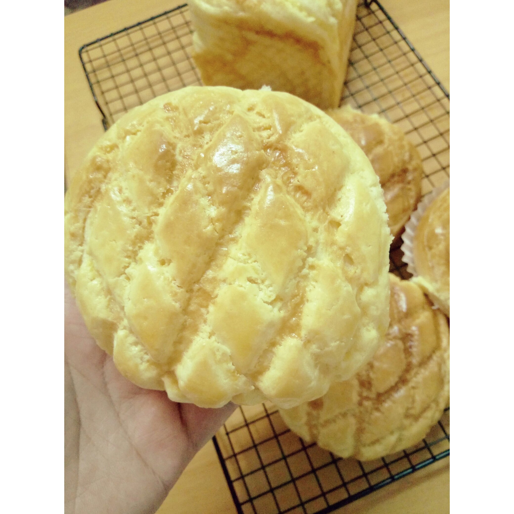 奶油菠萝包 Sweet Pineapple Bread