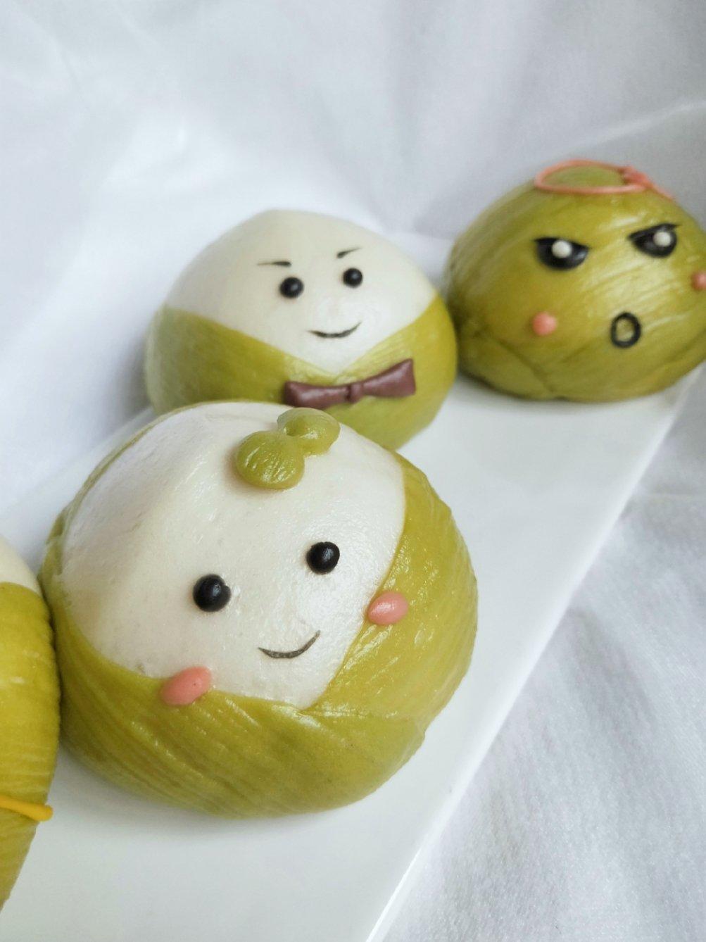 （原创）不一样的端午--粽子馒头表情包（叉烧包）