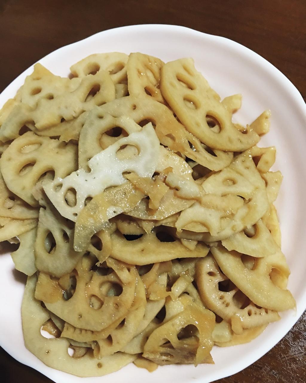 酸甜可口糖醋藕片