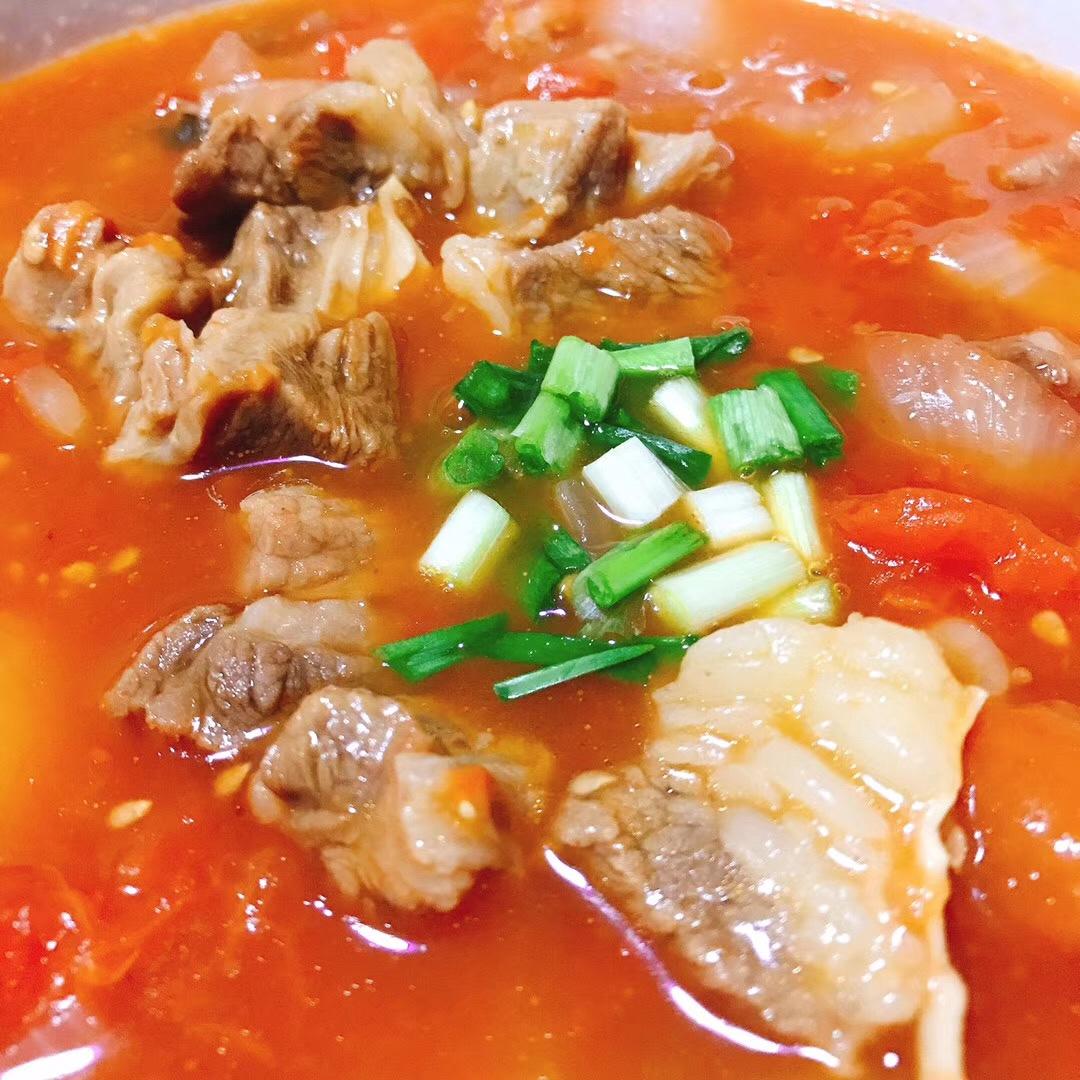 番茄土豆炖牛腩