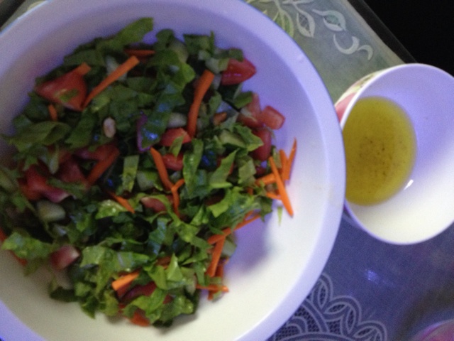 油醋汁蔬果沙拉
