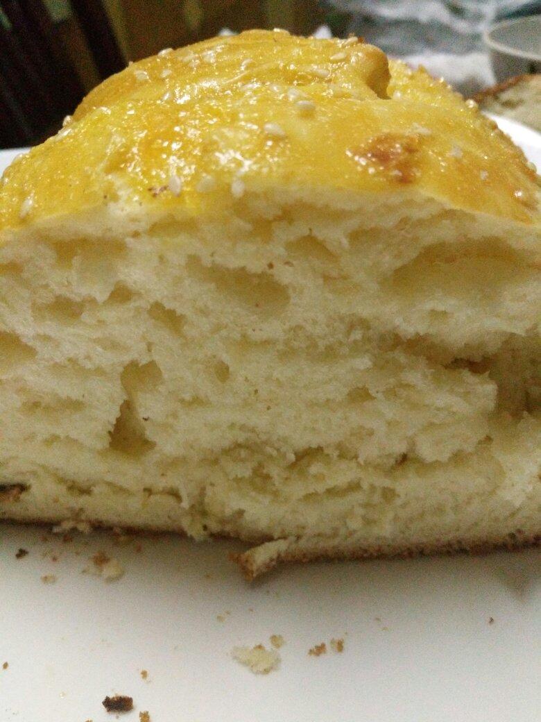 超级好吃的原味面包（面包机版）