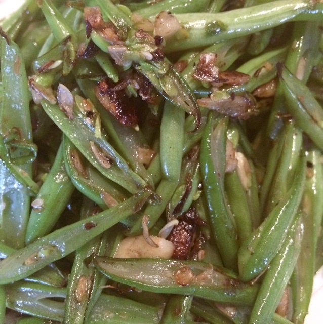小炒四季豆