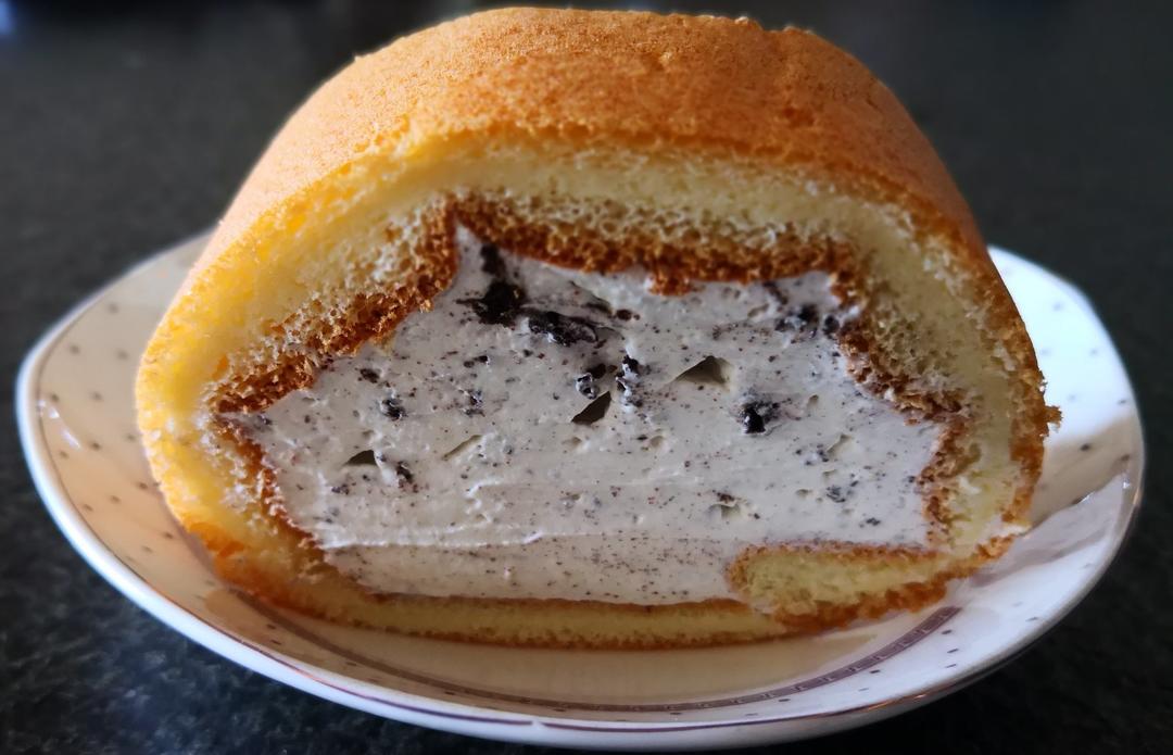 奥利奥咸奶油蛋糕卷