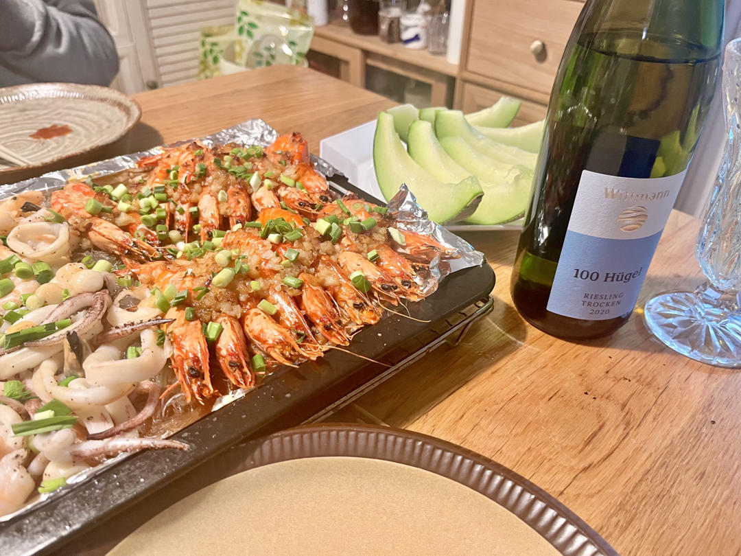 高端大气上档次之                烧烤海鲜拼盘🦀️🐟🦐🐚