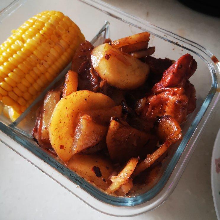不需要厨艺的减脂餐——电饭煲焖鸡腿