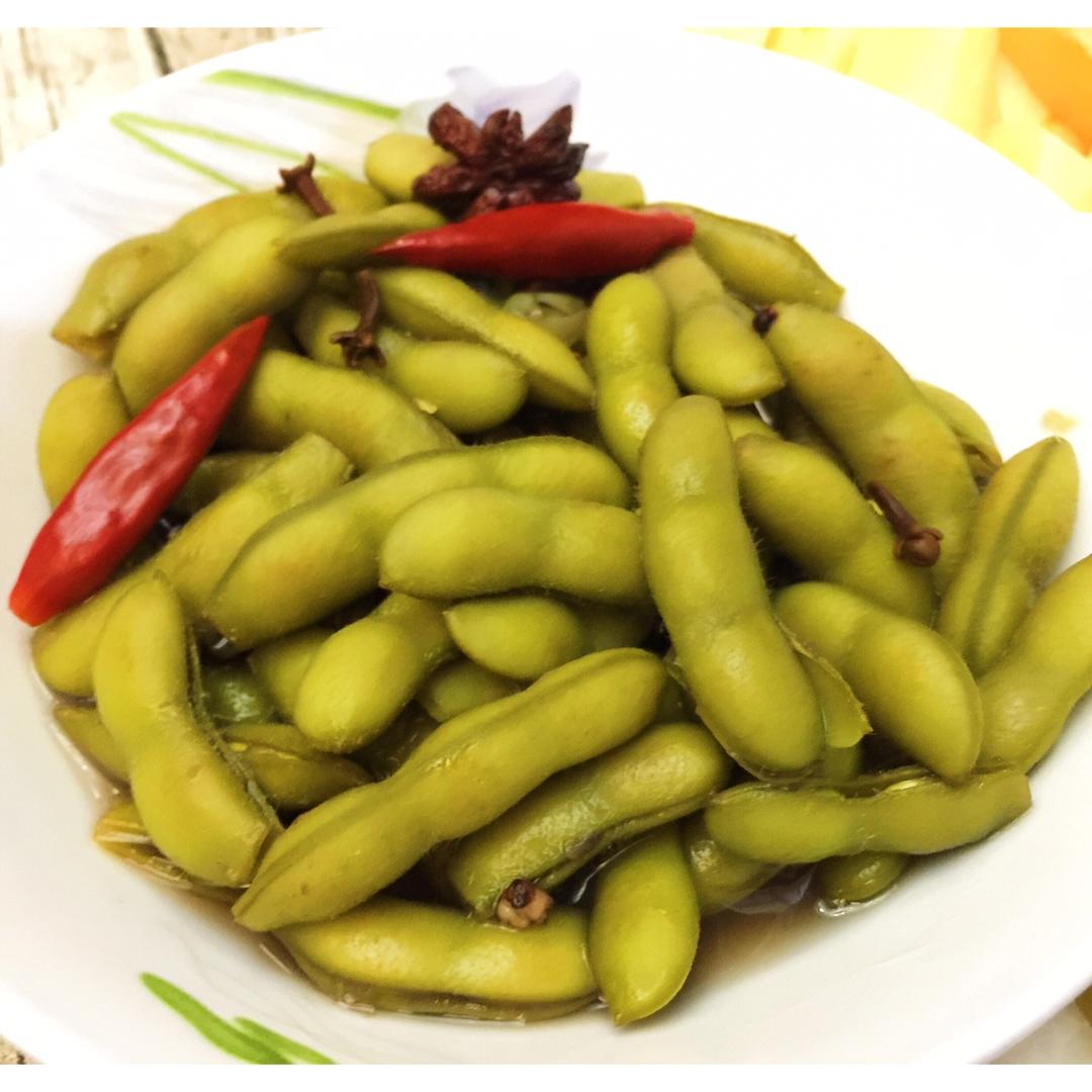 盐水煮毛豆