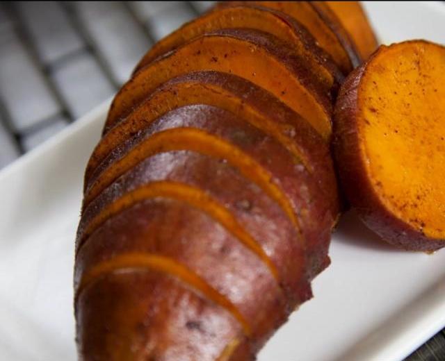 肉桂风味烤红薯的做法