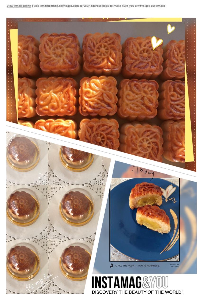 广式月饼—蛋黄莲蓉月饼