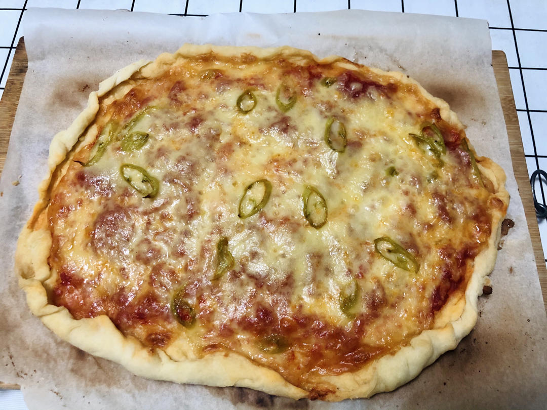 薄底意大利披萨(小高姐版)