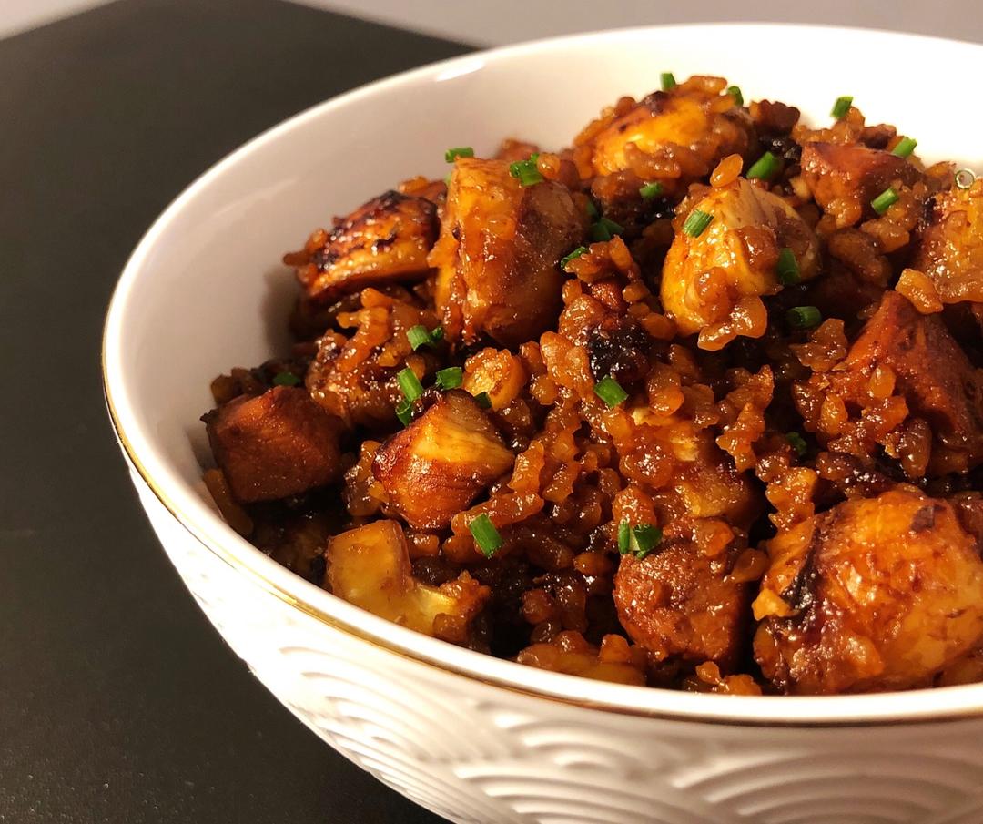 【电饭煲板栗鸡腿焖饭】