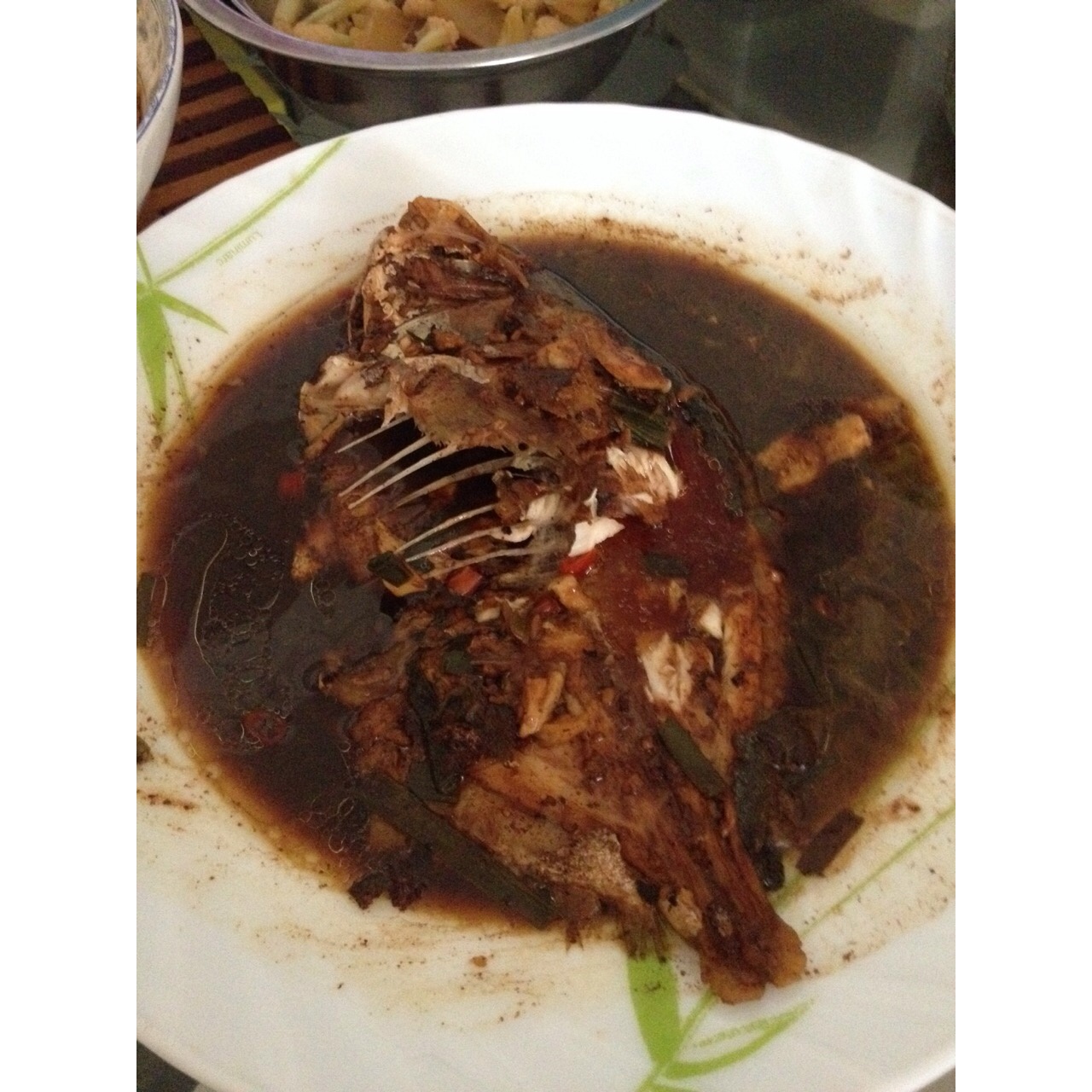 家常红烧鲳鱼