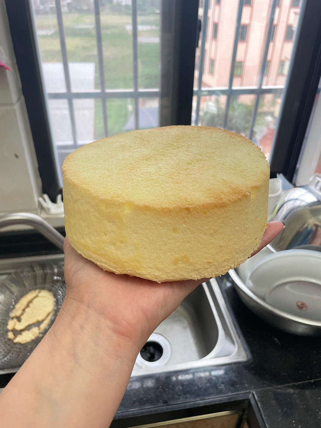 超柔软6寸戚风蛋糕(附8寸配方)零失败 超详细‼️含操作视频