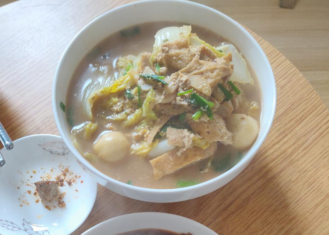 娃娃菜炖豆腐