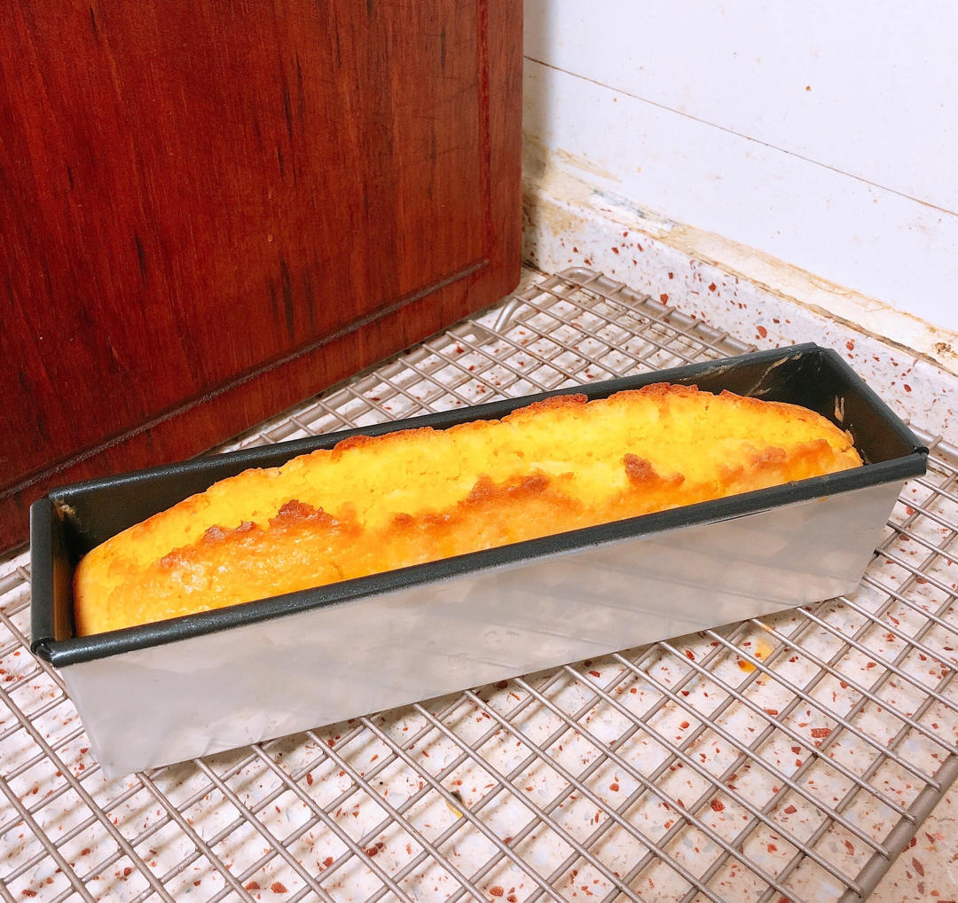 轻盈百香果磅蛋糕