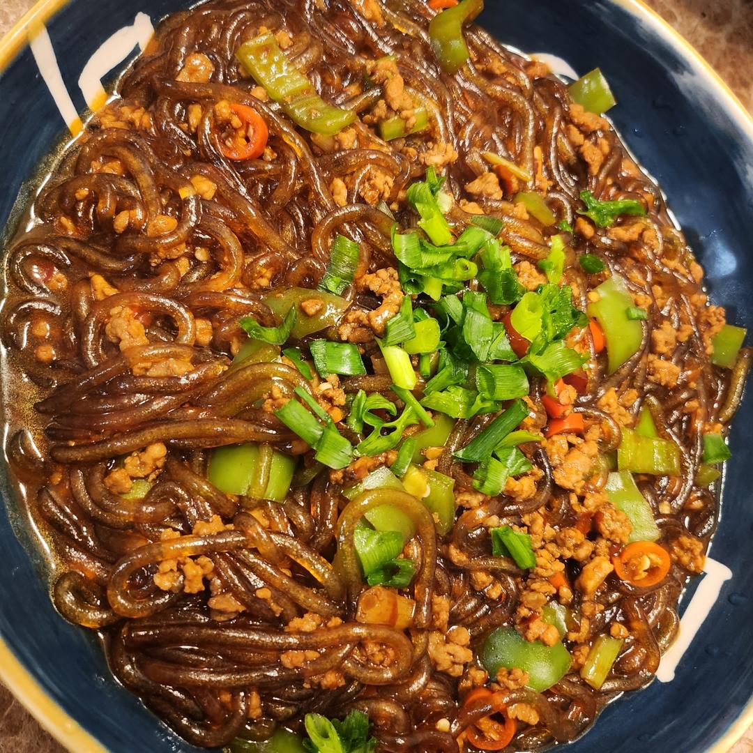 肉沫红薯粉(蚂蚁上树)