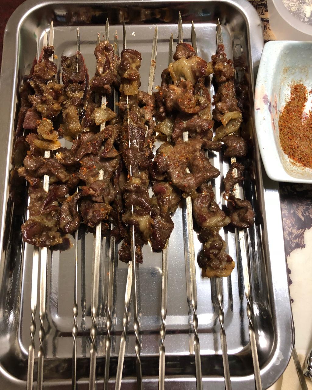 烤羊肉串
（烤箱版）
