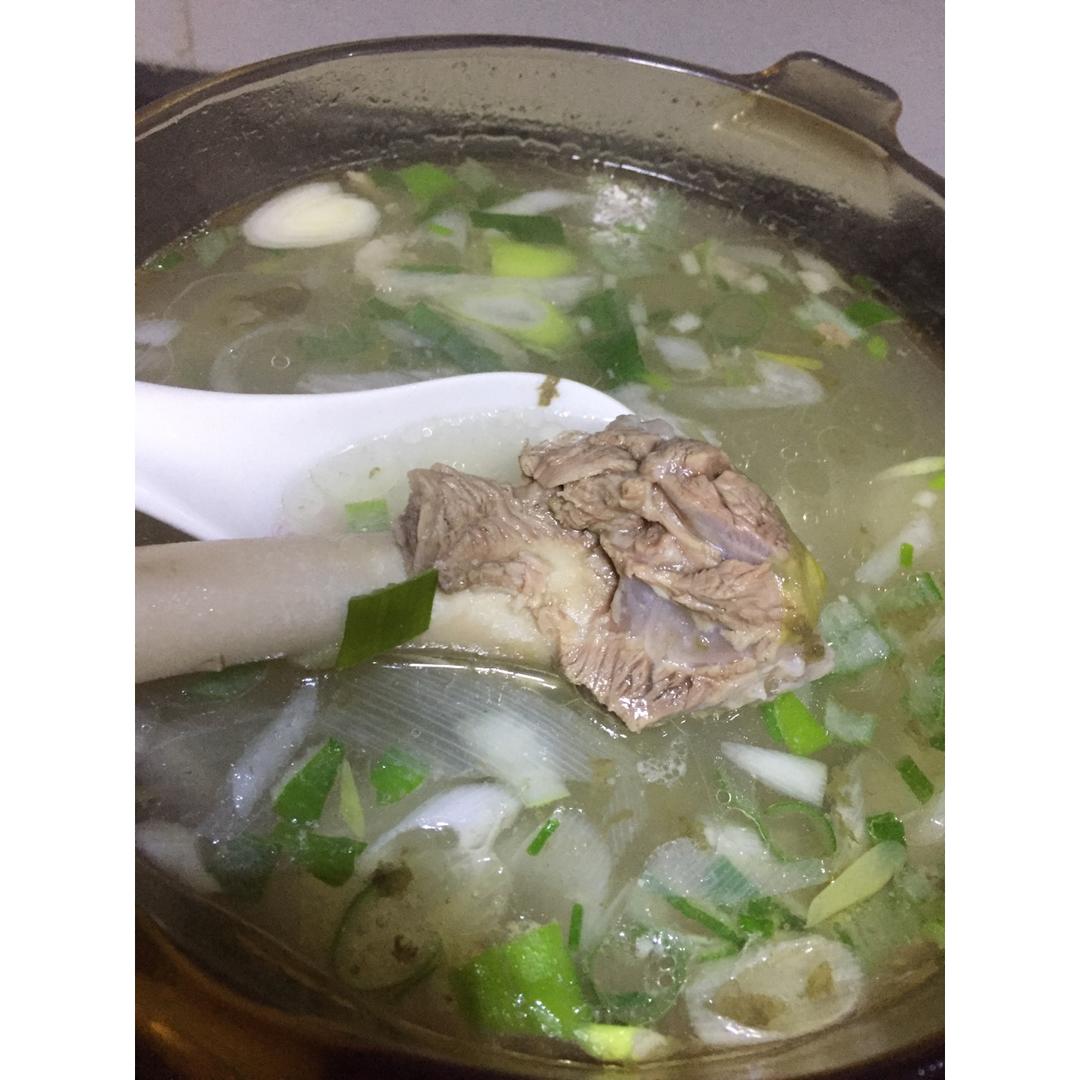 羊汤 白萝卜羊汤
